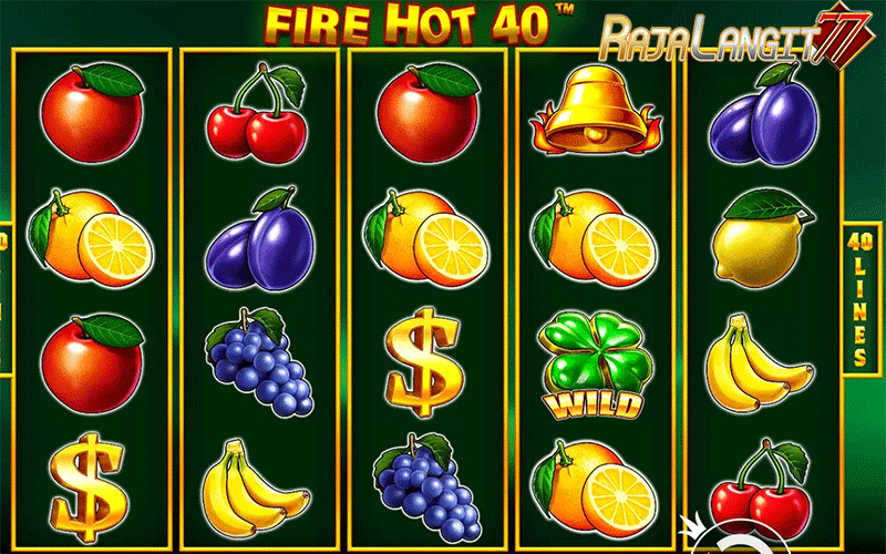Metode main serta mencapai kemenangan di Fire Hot 40