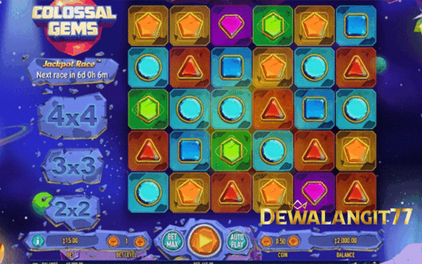 Metode main agar memperoleh keberhasilan Game Colossal Gems